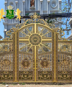 Cổng Nhôm Đúc TQ003