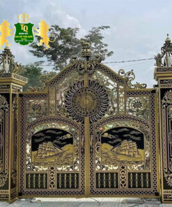 Cổng Nhôm Đúc TQ006